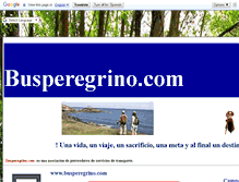 Tablet Screenshot of busperegrino.com